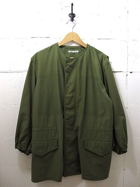 NEEDLES[ニードルズ] - クルーネックジャケット / M-65 - Crew Neck Jacket カラー:KHAKI | 千葉県柏