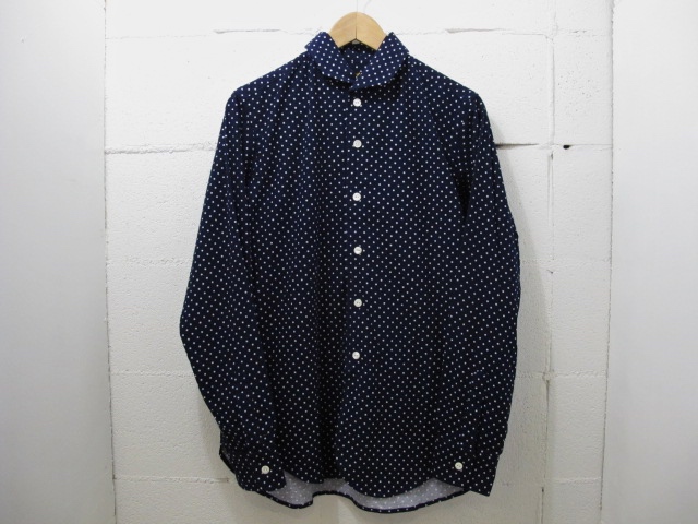 NEEDLES［ニードルズ］-ITALIAN COLLAR SHIRT - POLKA DOT