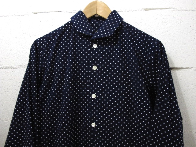 NEEDLES［ニードルズ］-ITALIAN COLLAR SHIRT - POLKA DOT