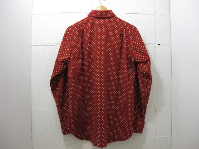 NEEDLES［ニードルズ］-ITALIAN COLLAR SHIRT - POLKA DOT