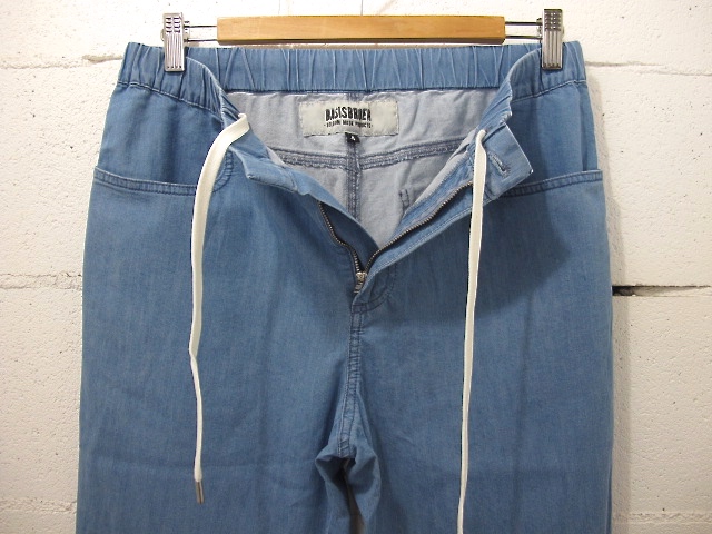 BASISBROEK［バージスブルック］-PIPE 〜 LT DENIM STRECH