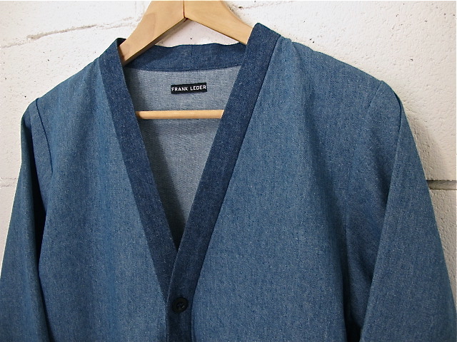 FRANK LEDER［フランクリーダー］-FRANK LEDER ( GERMAN DENIM CARDIGAN )