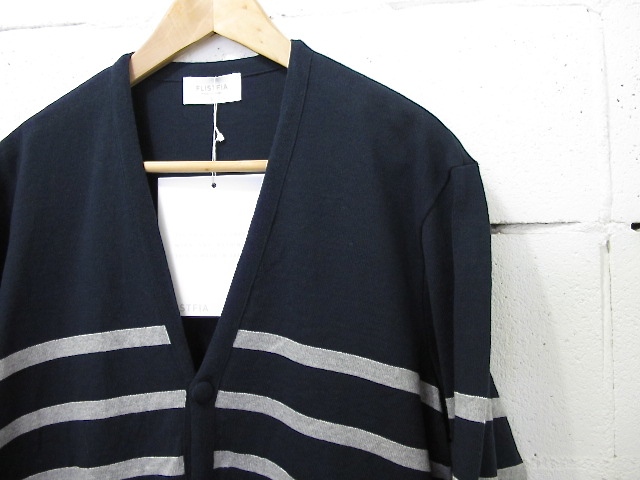 FLISTFIA［フリストフィア ］-BUTTON BORDER  CARDIGAN