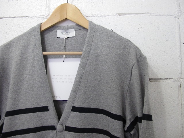 FLISTFIA［フリストフィア ］-BUTTON BORDER  CARDIGAN