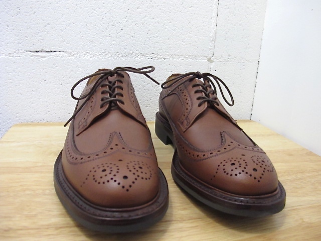 SANDERS［サンダース］-LONG WING BROGUE 9749