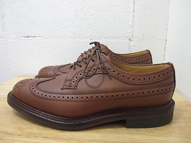 SANDERS［サンダース］-LONG WING BROGUE 9749